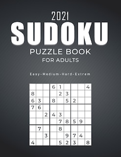 Couverture_2021 Sudoku Puzzle Book for Adults