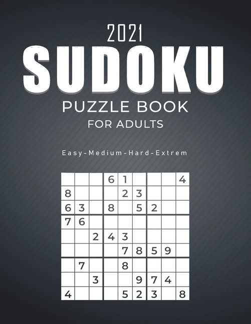 Couverture_2021 Sudoku Puzzle Book for Adults