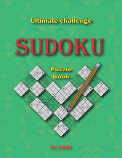 Front cover_Ultimate challenge Sudoku Puzzle Book for Adults