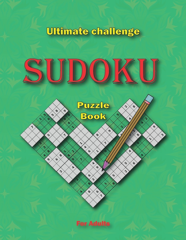 Front cover_Ultimate challenge Sudoku Puzzle Book for Adults