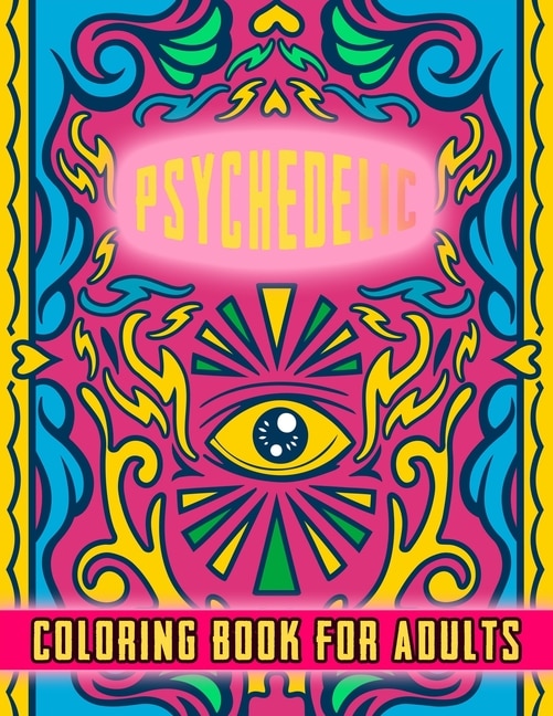 Couverture_Psychedelic Coloring Book For Adults