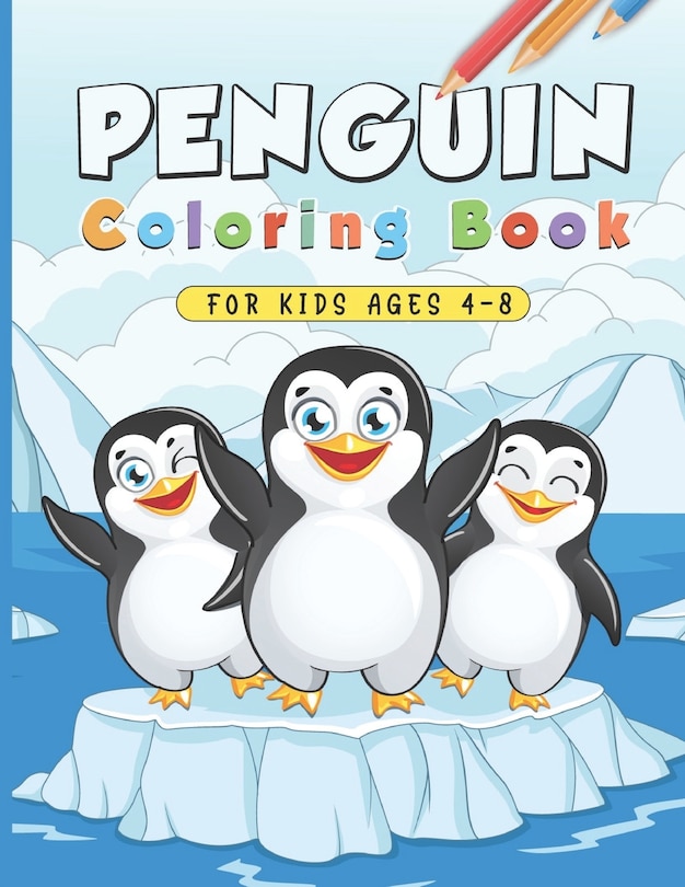 Front cover_Penguin Coloring Book