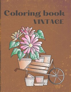 Front cover_Vintage Coloring Book