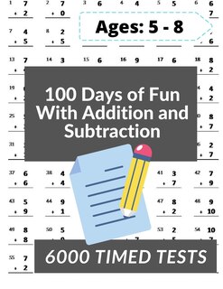 Front cover_100 Days of Fun With Addition and Subtraction
