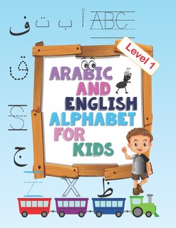 Front cover_Arabic and English Alphabet for kids level 1