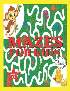 Couverture_Mazes for Kids Ages 4-8