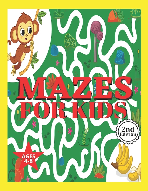 Couverture_Mazes for Kids Ages 4-8