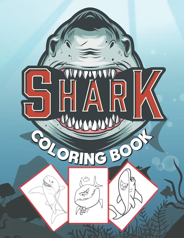 Front cover_Shark Coloring Book