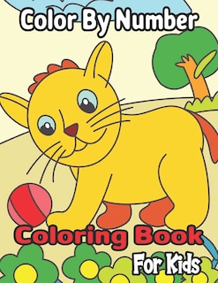 Front cover_Color By Number Coloring Book For Kids