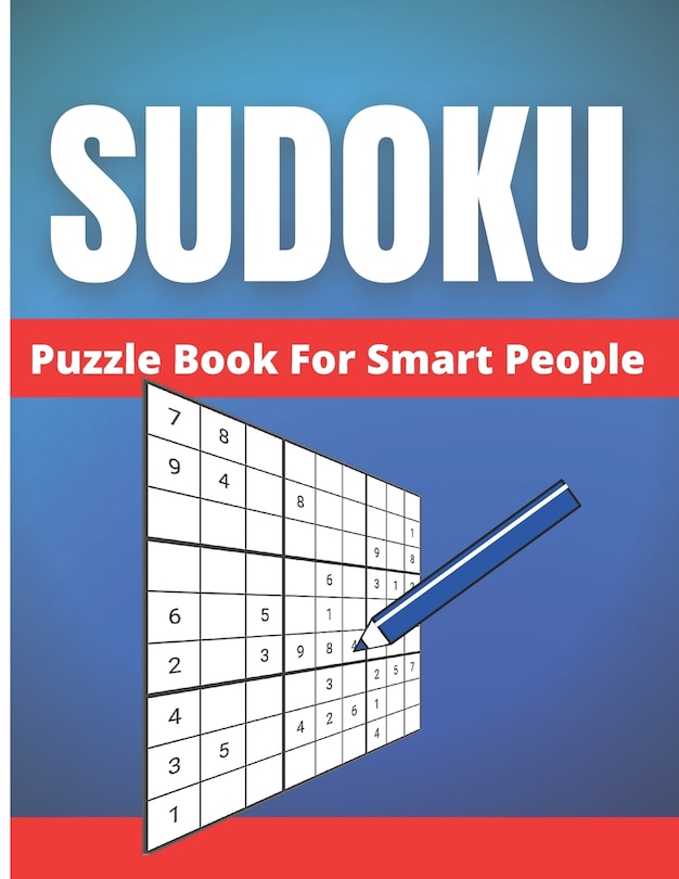 Front cover_Sudoku Puzzle Book For Smart People