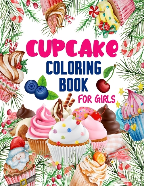 Front cover_Cupcake Coloring Book for Girls