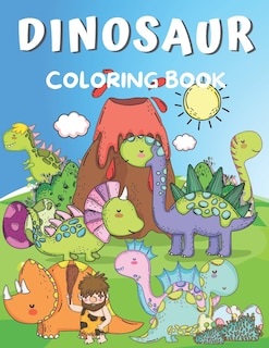 Front cover_Dinosaur Coloring Book