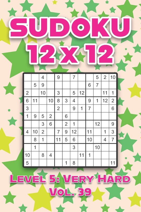 Front cover_Sudoku 12 x 12 Level 5