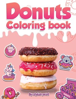 Front cover_Donut Coloring Book
