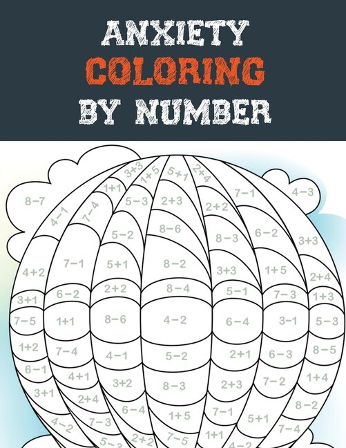 Front cover_Anxiety Coloring by Number