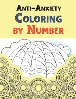 Front cover_Anti-Anxiety Coloring by Number