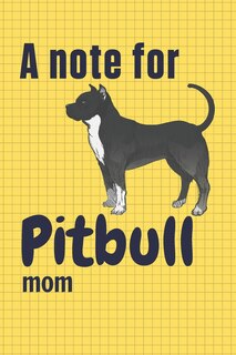 Front cover_A note for Pitbull mom