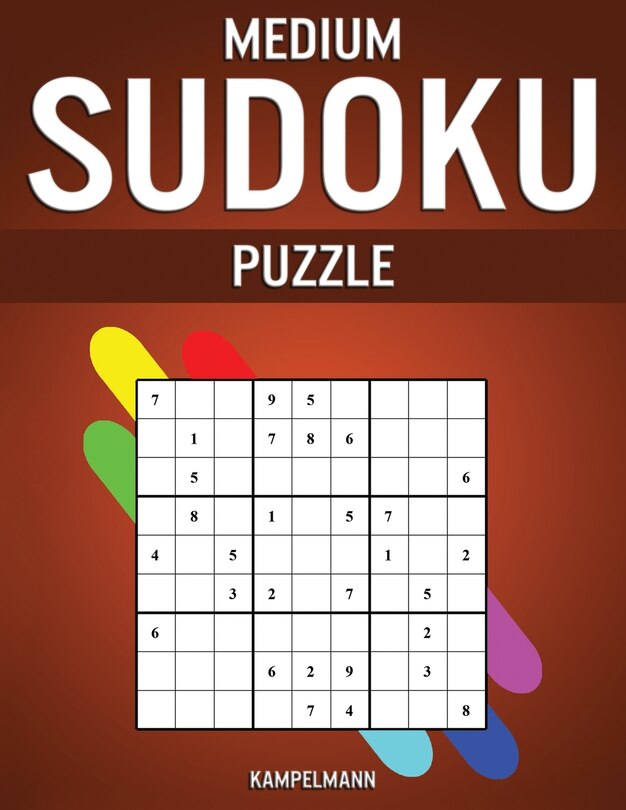 Front cover_Medium Sudoku Puzzle