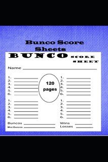 Couverture_Bunco Score Sheets