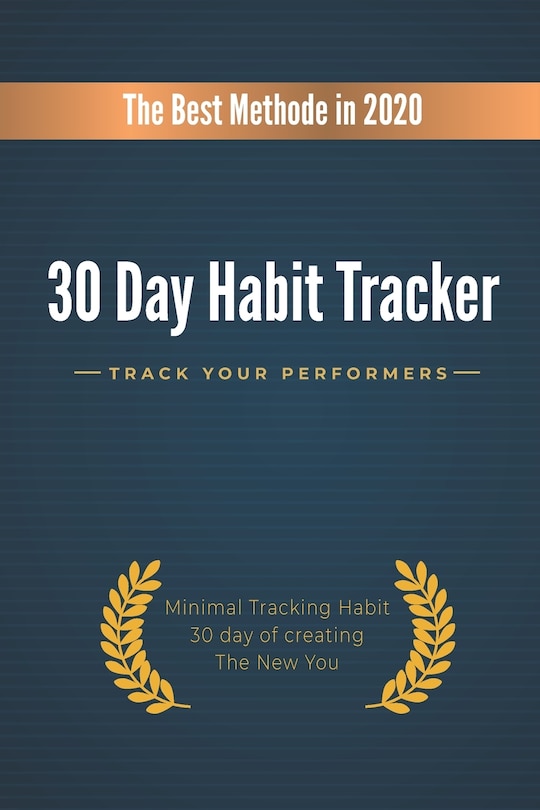 Front cover_The 30 day habit tracker