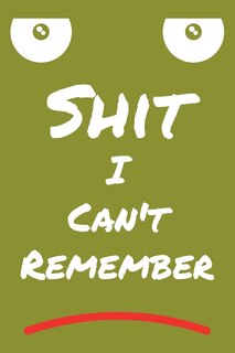 Couverture_Shit I Can't Remember