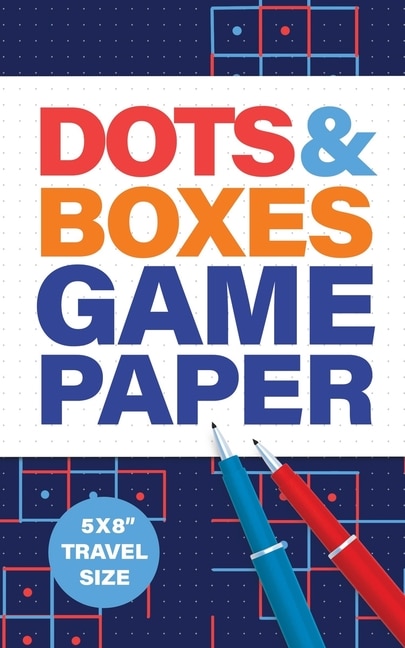 Front cover_Dots & Boxes Game Paper 5x8 Travel Size