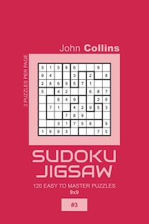 Couverture_Sudoku Jigsaw - 120 Easy To Master Puzzles 9x9 - 3