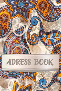 Front cover_Adress Book With Colorful Artistic Cover