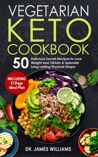 Front cover_Vegetarian Keto Cookbook