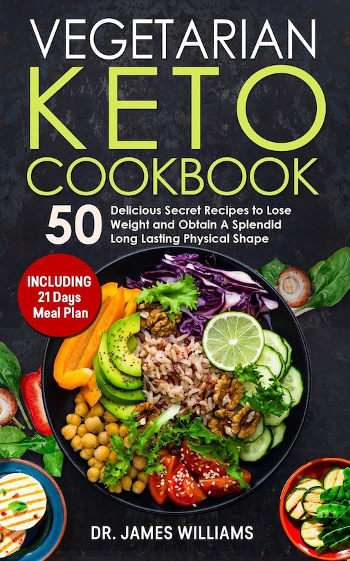 Front cover_Vegetarian Keto Cookbook