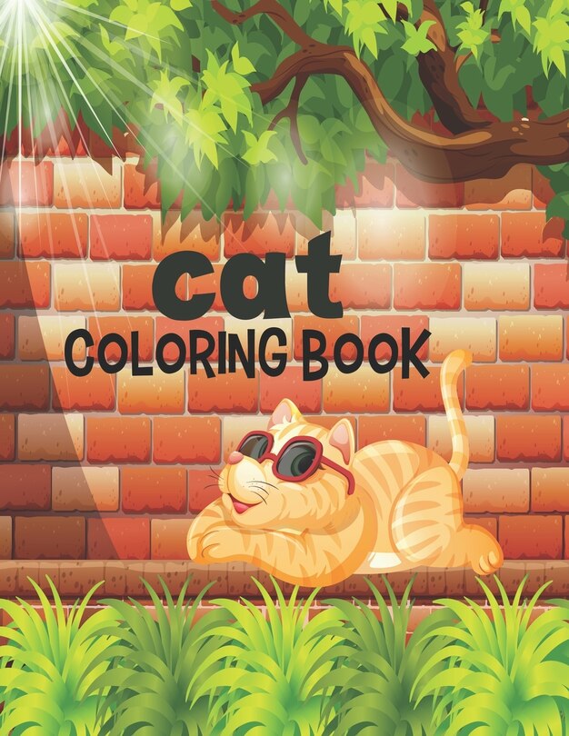Front cover_Cat Coloring Book