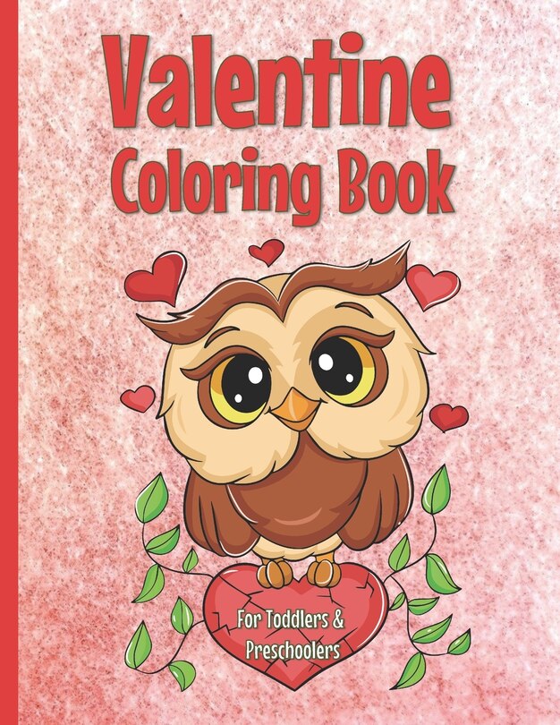 Couverture_Valentine Coloring Book for Toddlers and Preschool