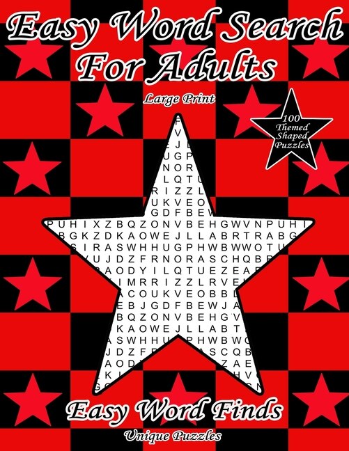 Front cover_Easy Word Search For Adults