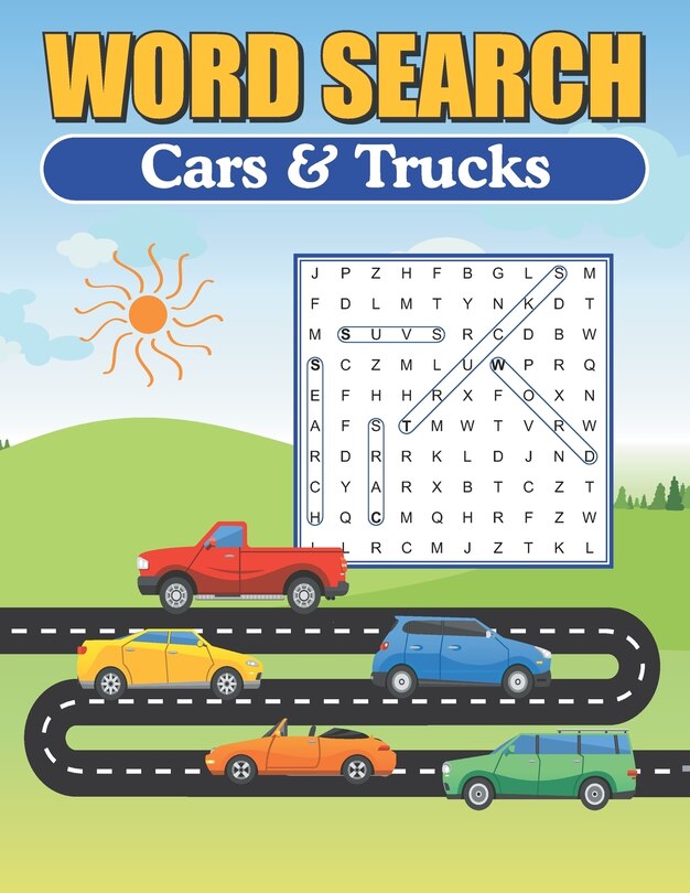 Front cover_Word Search Cars & Trucks