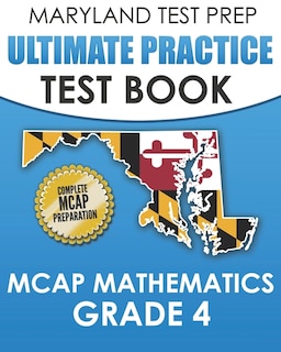 Couverture_MARYLAND TEST PREP Ultimate Practice Test Book MCAP Mathematics Grade 4