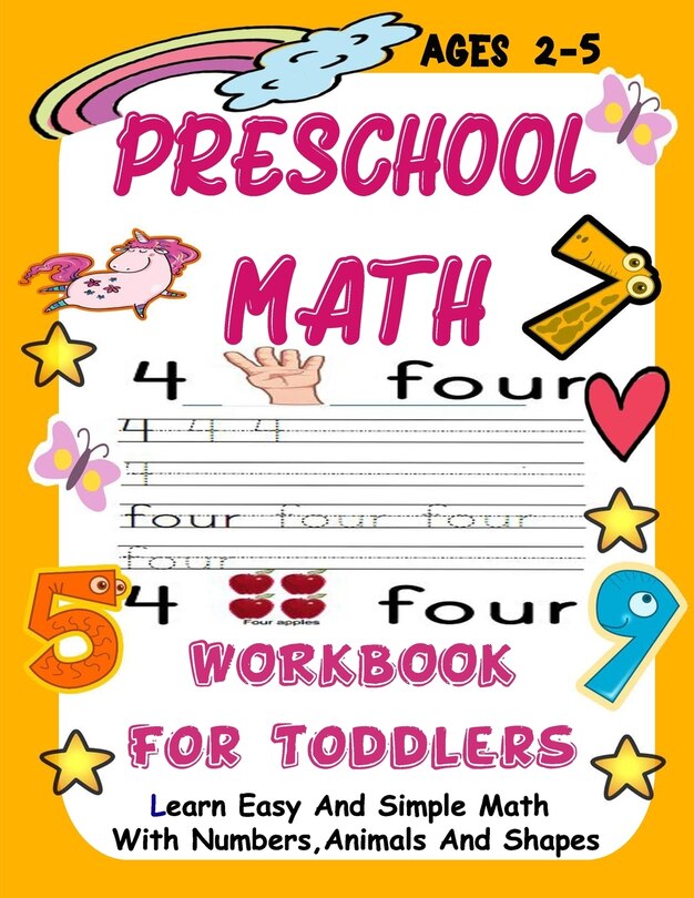 Couverture_Preschool Math WorkBook For Toddlers