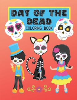 Front cover_Day Of The Dead Coloring Book