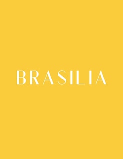 Brasilia: A Decorative Book │ Perfect for Stacking on Coffee Tables & Bookshelves │ Customized Interior Design & Home Decor