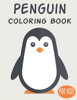 Front cover_Penguin Coloring Book For Kids