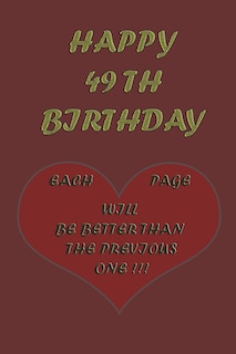 Couverture_Happy 49th Birthday