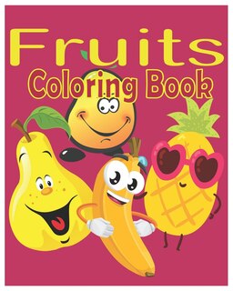 Front cover_fruits Coloring Book