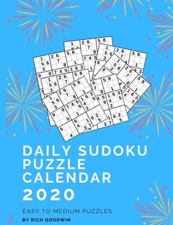 Couverture_Daily Sudoku Puzzle Calendar 2020