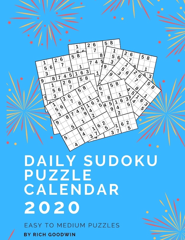 Couverture_Daily Sudoku Puzzle Calendar 2020