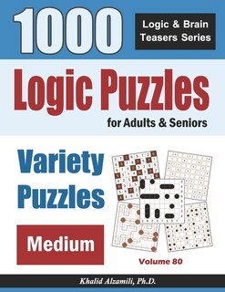 Front cover_Logic Puzzles For Adults & Seniors