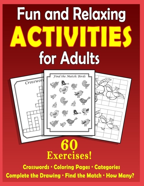 Front cover_Fun and Relaxing Activities for Adults