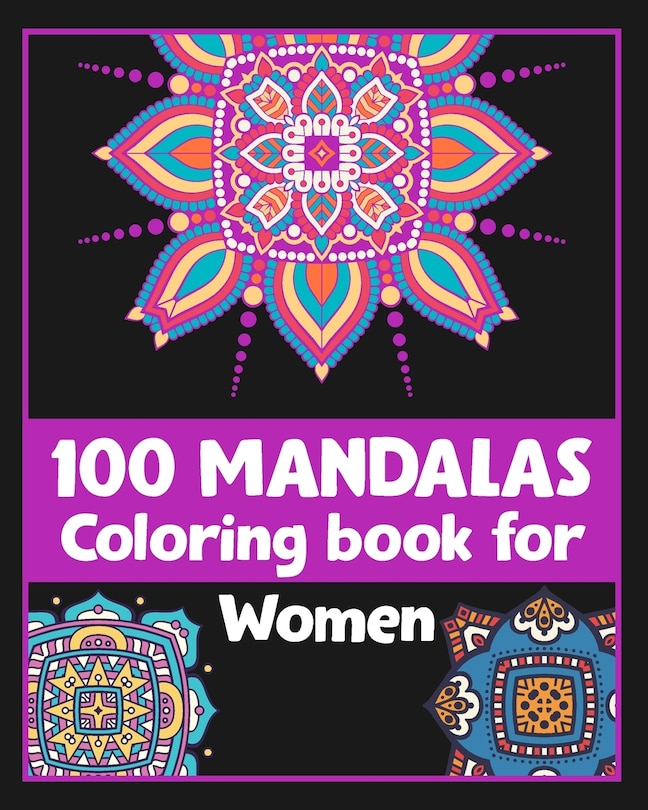 Couverture_100 Mandalas Coloring book for Women