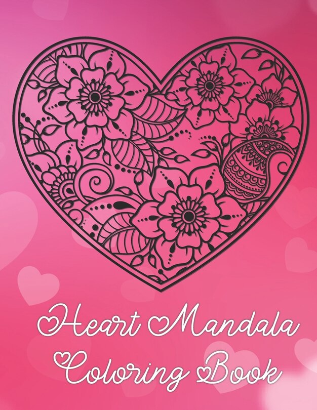 Front cover_Heart Mandala Coloring Book