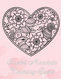 Front cover_Heart Mandala Coloring Book
