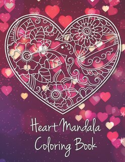Front cover_Heart Mandala Coloring Book