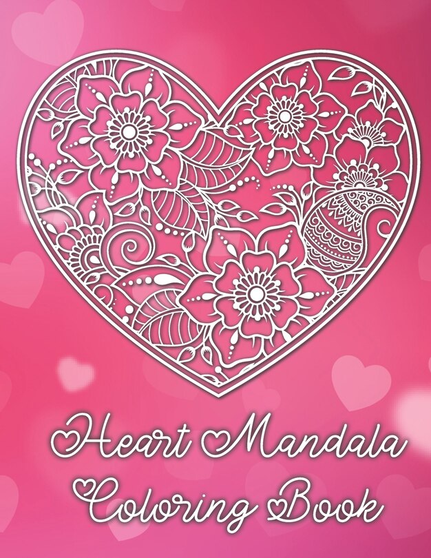 Front cover_Heart Mandala Coloring Book